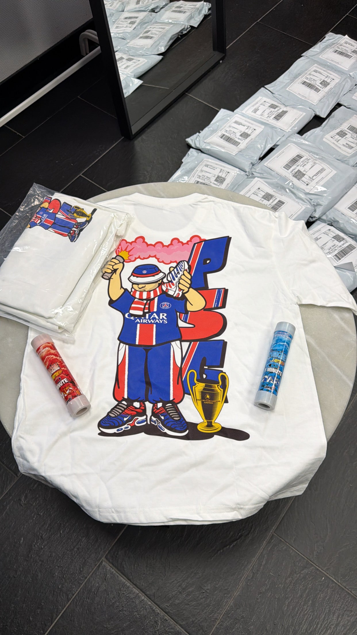 Pack psg t-shirt + 2 Fumi 🔴🔵